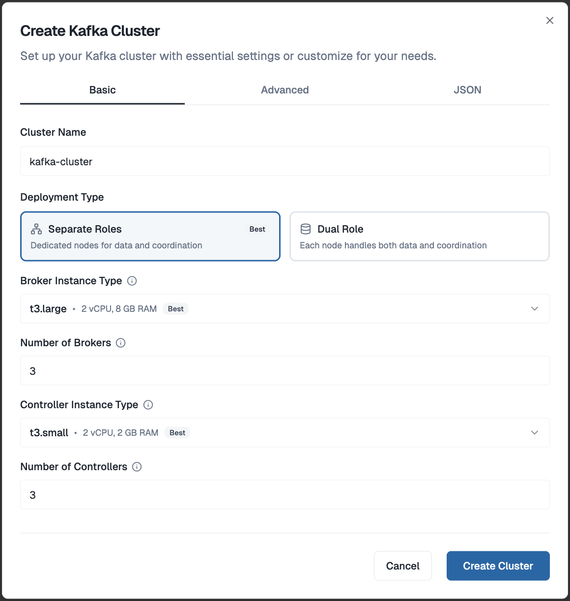 Set up KafKa Cluster